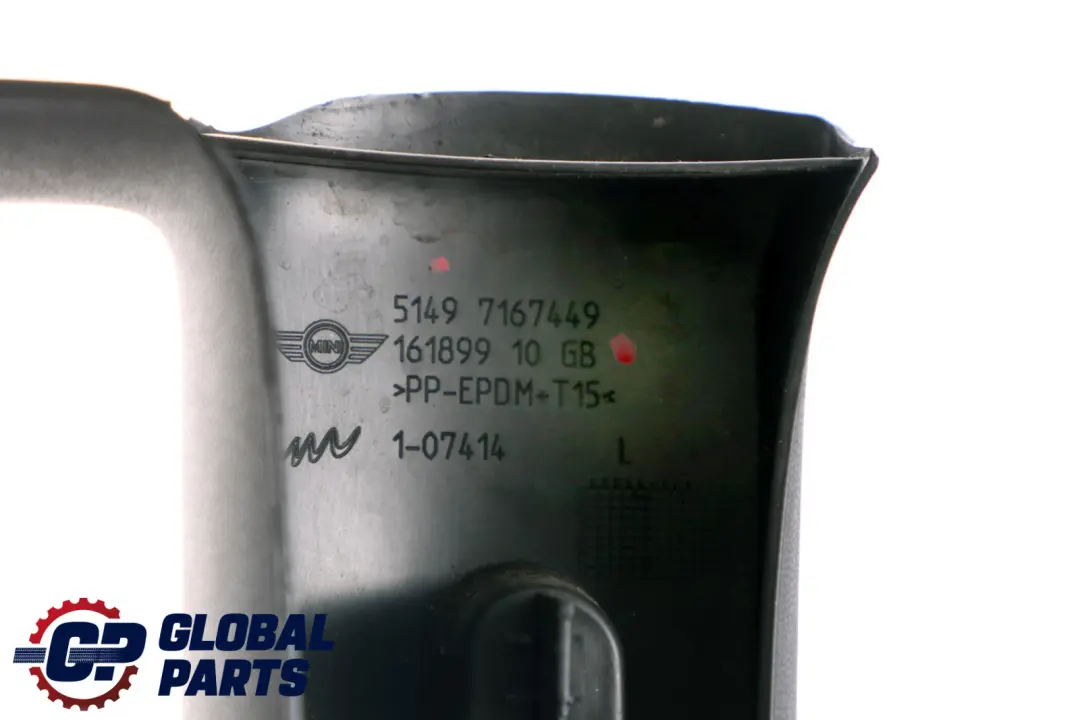 Revetement Fenetre a Gauche 5149 pour Mini Clubman R55 LCI à propos du numéro de pièce 7167449 Mini Clubman R55 LCI Revetement Fenetre a Gauche 5149 - SKU 7167449 - Numéro de pièce 7167449