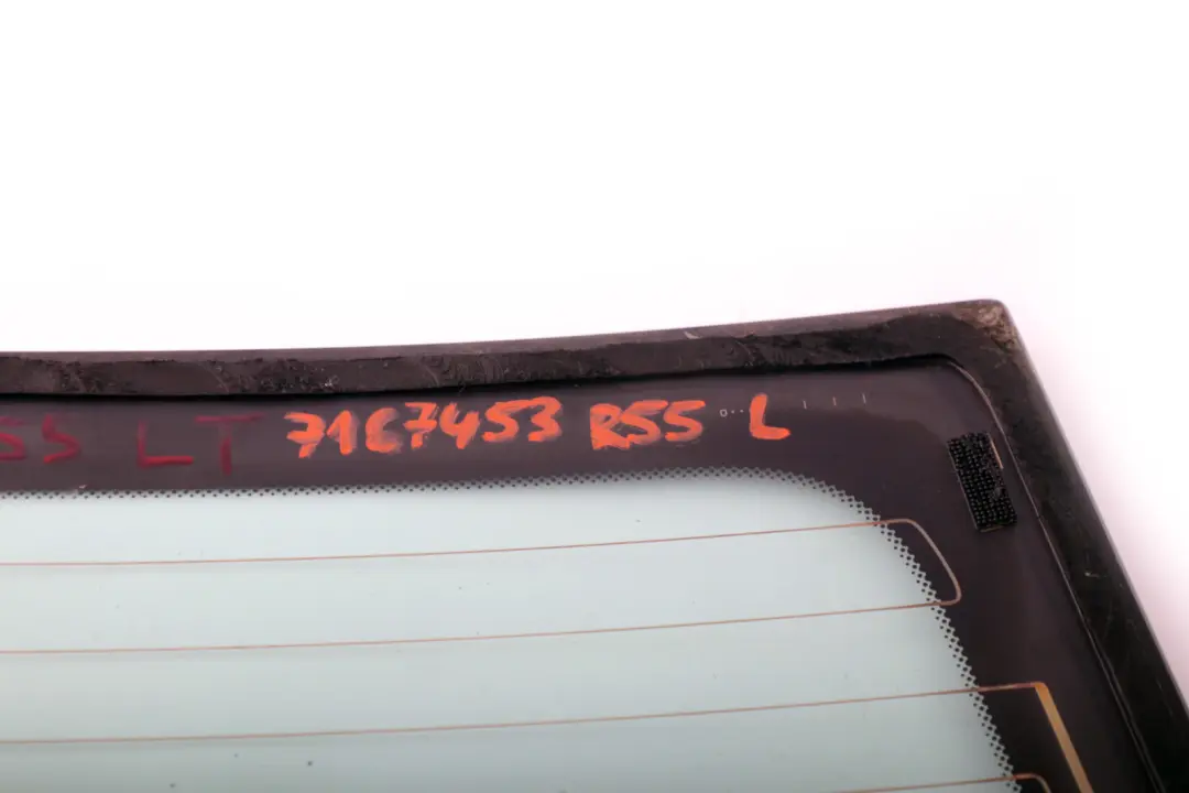 R55N LCI Lunette Arriere Vert Arriere Gauche AS2 pour Mini Clubman R55 à propos du numéro de pièce 7167453 Mini Clubman R55 R55N LCI Lunette Arriere Vert Arriere Gauche AS2 - SKU 7167453 - Numéro de pièce 7167453