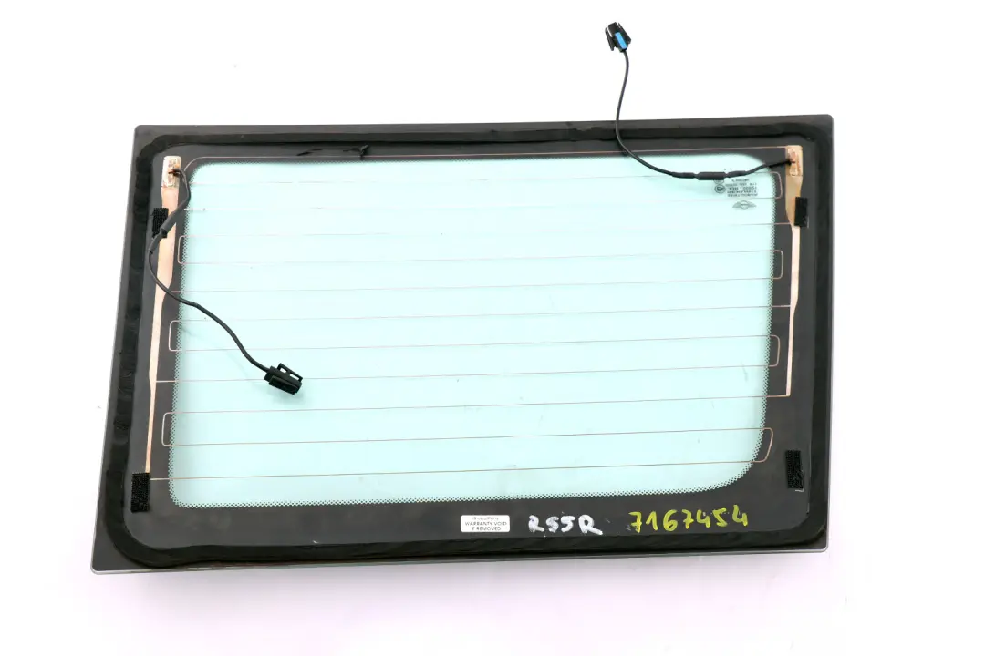 R55N LCI Cristal Verde Trasero Derecho AS2 para Mini Clubman R55 con número de pieza 7167454 Mini Clubman R55 R55N LCI Cristal Verde Trasero Derecho AS2 - SKU 7167454 - Número de pieza 7167454