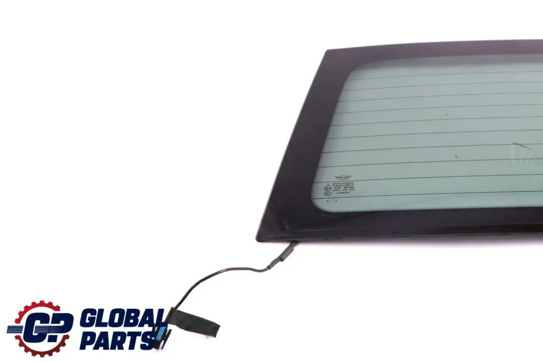 Mini Clubman R55 Rear Door Window Glass AS3 Black Left N/S - SKU 7167455 - Part number 7167455