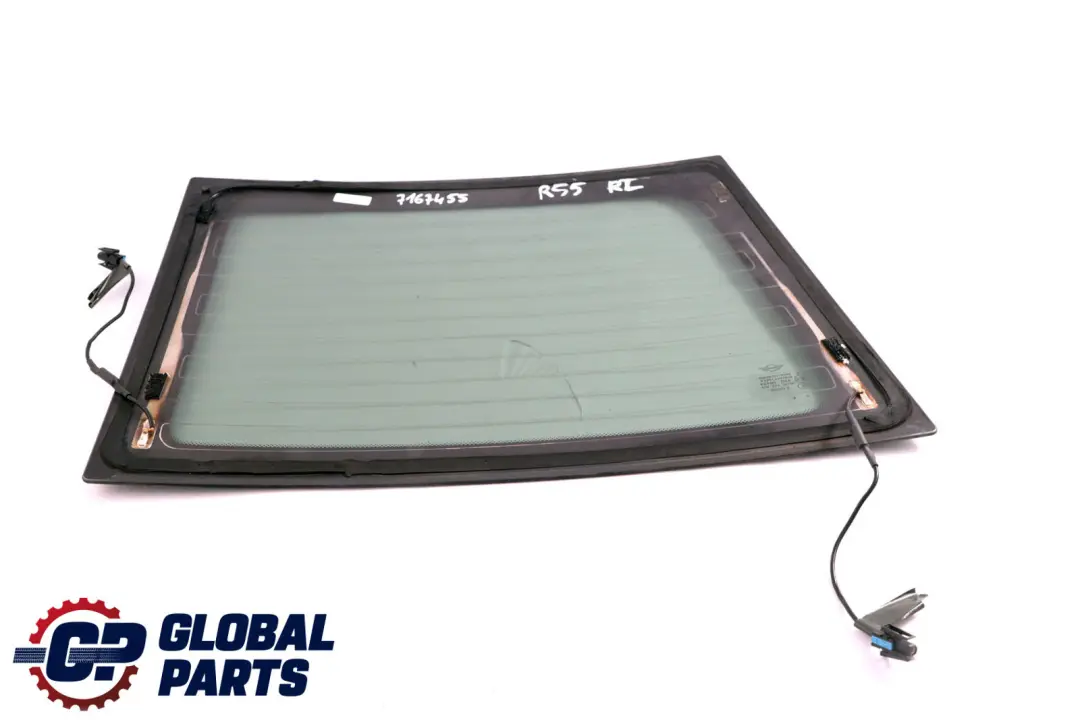 Mini Clubman R55 Vetro Della Porta Posteriore AS3 Nero - SKU 7167455 - Numero di parte 7167455
