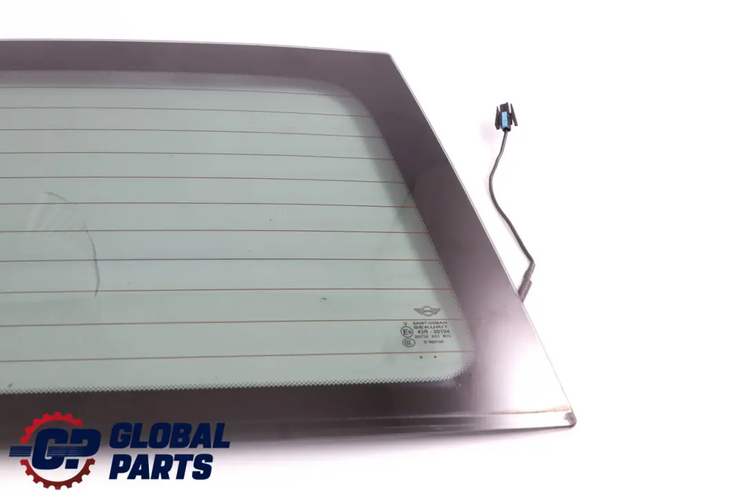 MINI Clubman R55 Door Side Window Glass AS3 Black Rear Right O/S - SKU 7167456 - Part number 7167456