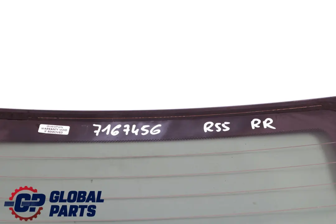 Finestrino Posteriore Destro Nero AS3 per Mini Clubman R55 con numero di parte 7167456 Mini Clubman R55 Finestrino Posteriore Destro Nero AS3 - SKU 7167456 - Numero di parte 7167456