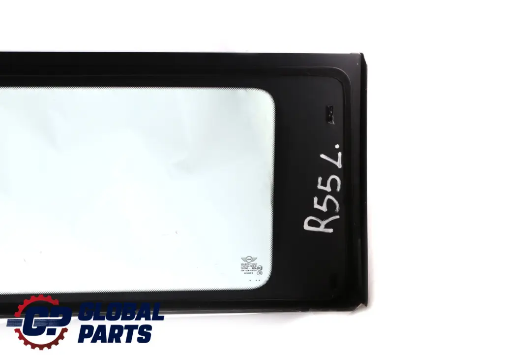 Ventana Lateral Izquierda Verde para Mini Clubman R55 con número de pieza 7167473 Mini Clubman R55 Ventana Lateral Izquierda Verde - SKU 7167473 - Número de pieza 7167473