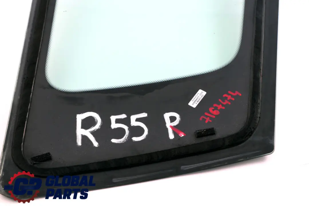 Mini Clubman R55 Quarter Side Window Green Rear Right O/S - SKU 7167474 - Part number 7167474