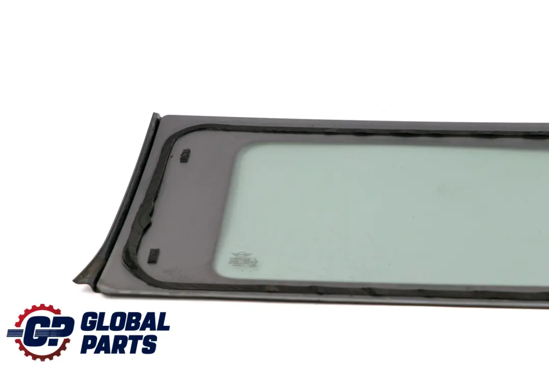MINI R55 Puerta Ventana Lateral Vidrio AS3 Negro Recorte Trasero Derecho - SKU 7167476 - Número de pieza 7167476