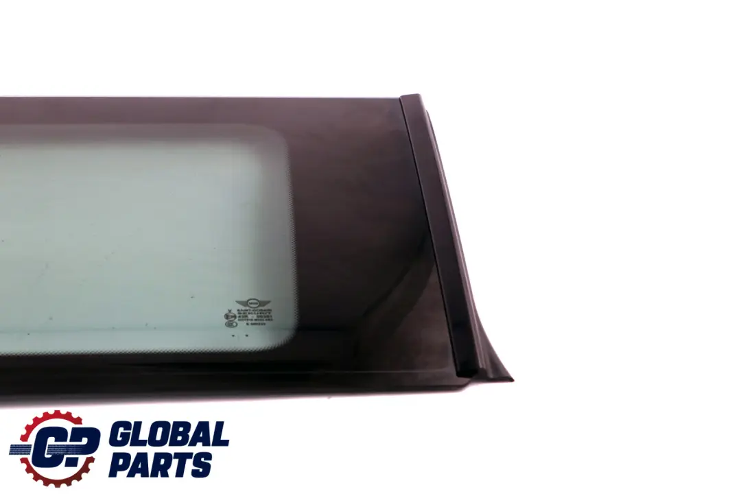 Mini Clubman R55 Door Side Window Glass AS3 Black Trim Rear Right O/S - SKU 7167476 - Part number 7167476