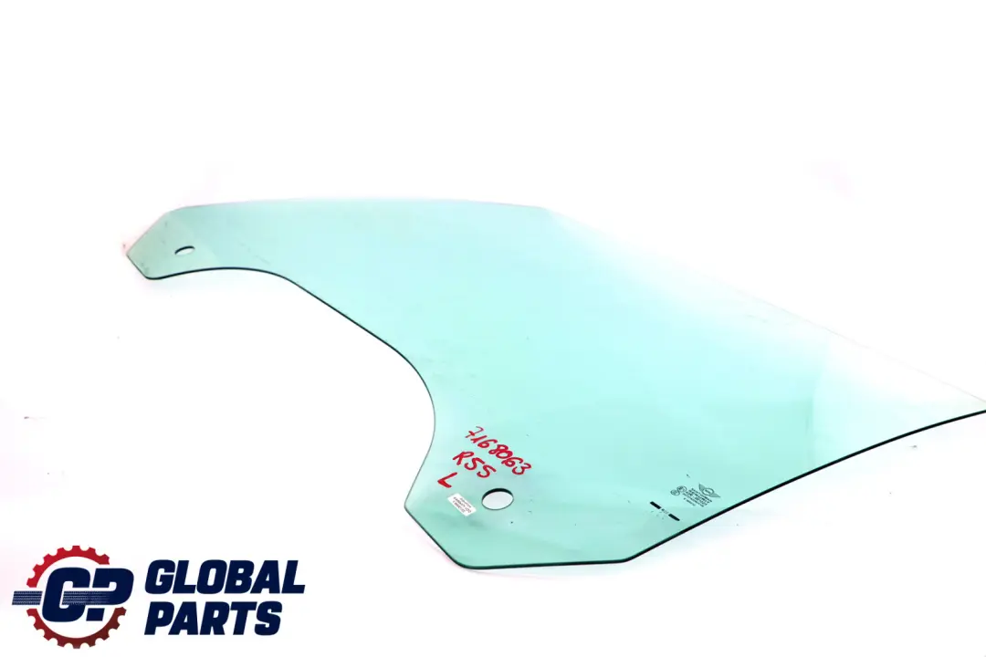 Glace latérale verte Glace de porte avant gauche AS2 pour Mini Clubman R55 à propos du numéro de pièce 7168063 Mini Clubman R55 Glace latérale verte Glace de porte avant gauche AS2 - SKU 7168063 - Numéro de pièce 7168063
