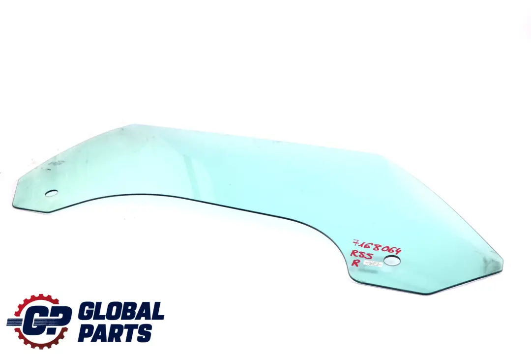 Anteriore Destra Lato Guida Finestrino Porta Vetro per MINI Clubman R55 Cooper One con numero di parte 7168064 MINI Clubman R55 Cooper One Anteriore Destra Lato Guida Finestrino Porta Vetro - SKU 7168064 - Numero di parte 7168064