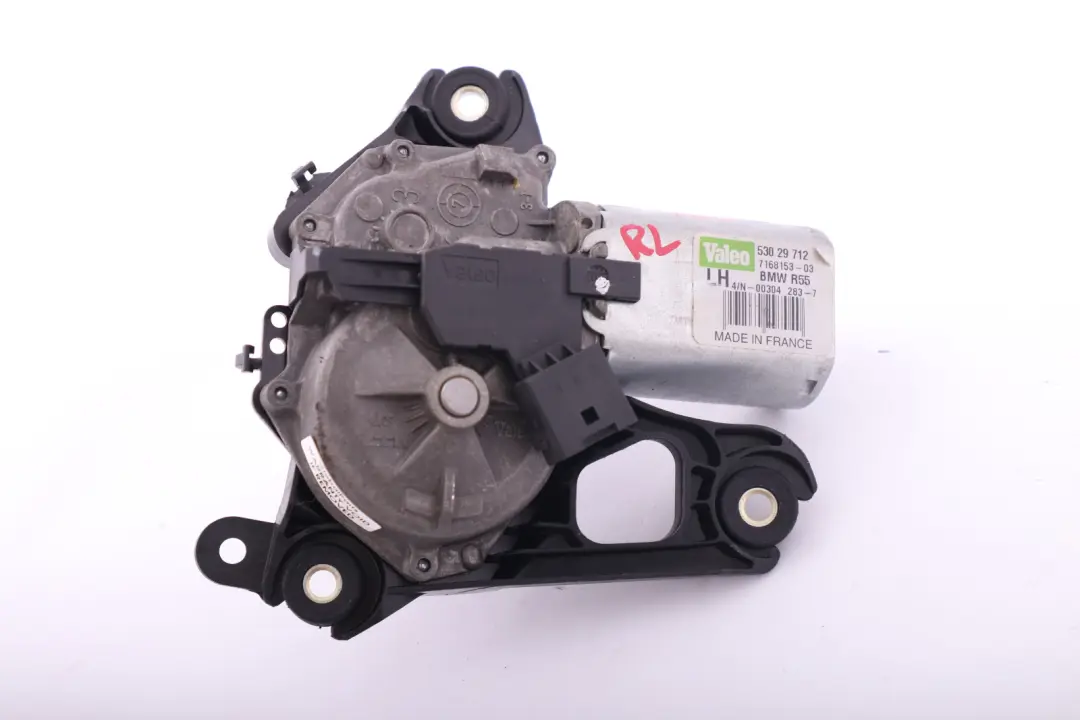 R55N LCI Motor Limpiaparabrisas Ventana Trasera Izquierda 716815 para Mini One R55 con número de pieza 7168153 Mini One R55 R55N LCI Motor Limpiaparabrisas Ventana Trasera Izquierda 716815 - SKU 7168153 - Número de pieza 7168153