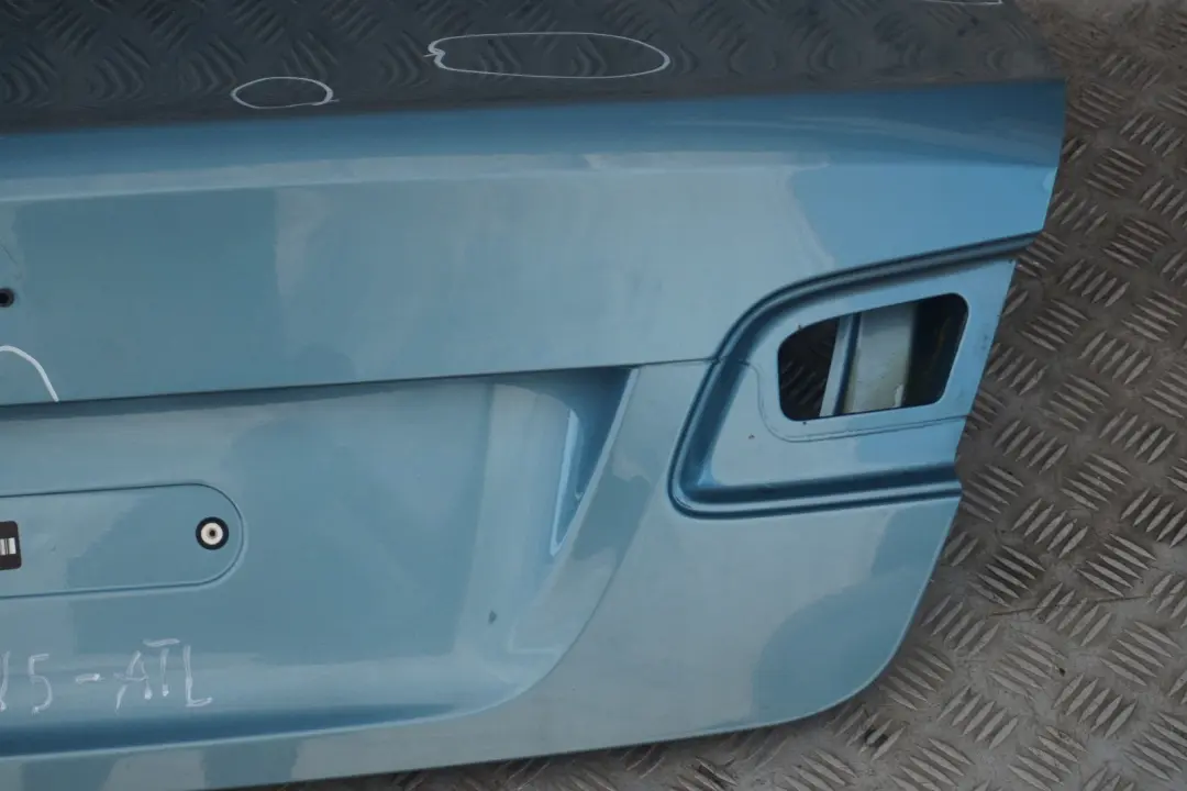 Coupé Tailgate Boot Lid Rear Lid Atlantikblau Atlantic Blue A13 to BMW 3 SERIES E92 with Part number 7168515 BMW 3 SERIES E92 Coupé Tailgate Boot Lid Rear Lid Atlantikblau Atlantic Blue A13 - SKU 7168515-ATL - Part number 7168515