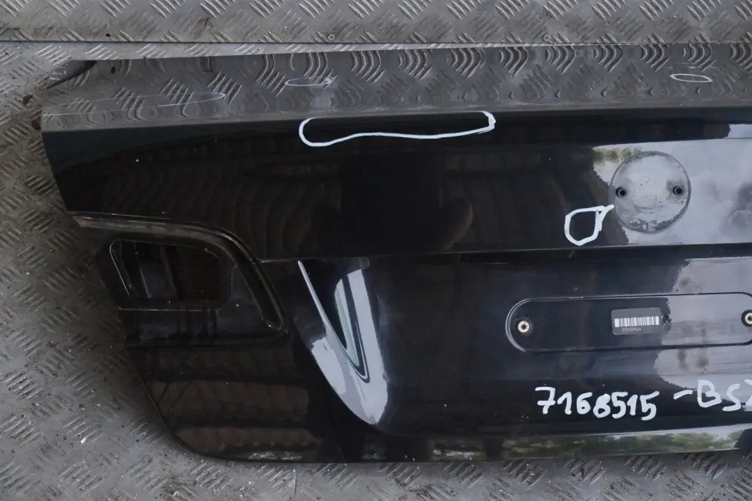 Coupé Tailgate Boot Lid Rear Lid Black Sapphire Metallic 475 to BMW 3 Series 2 E92 with Part number 7168515 BMW 3 Series 2 E92 Coupé Tailgate Boot Lid Rear Lid Black Sapphire Metallic 475 - SKU 7168515-BS2 - Part number 7168515