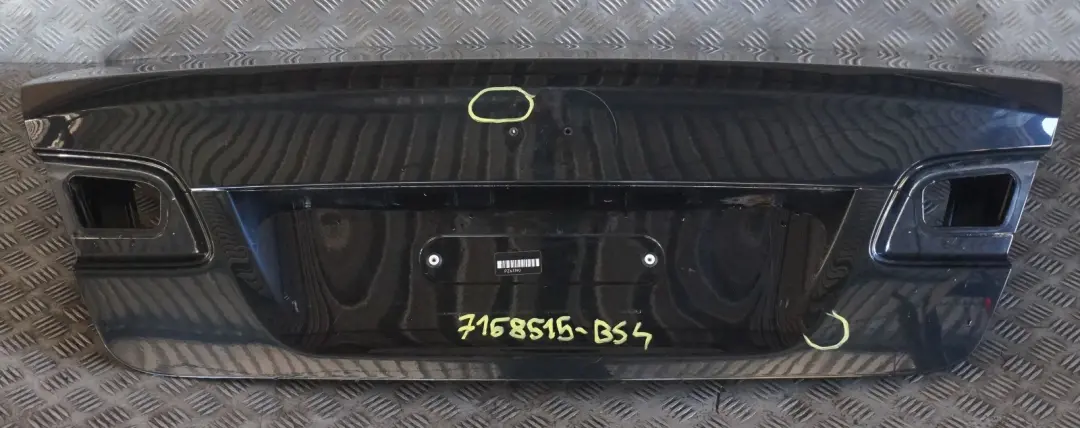 BMW 3 Series 4 E92 Coupé Tailgate Boot Lid Rear Lid Black Sapphire Metallic - SKU 7168515-BS4 - Part number 7168515