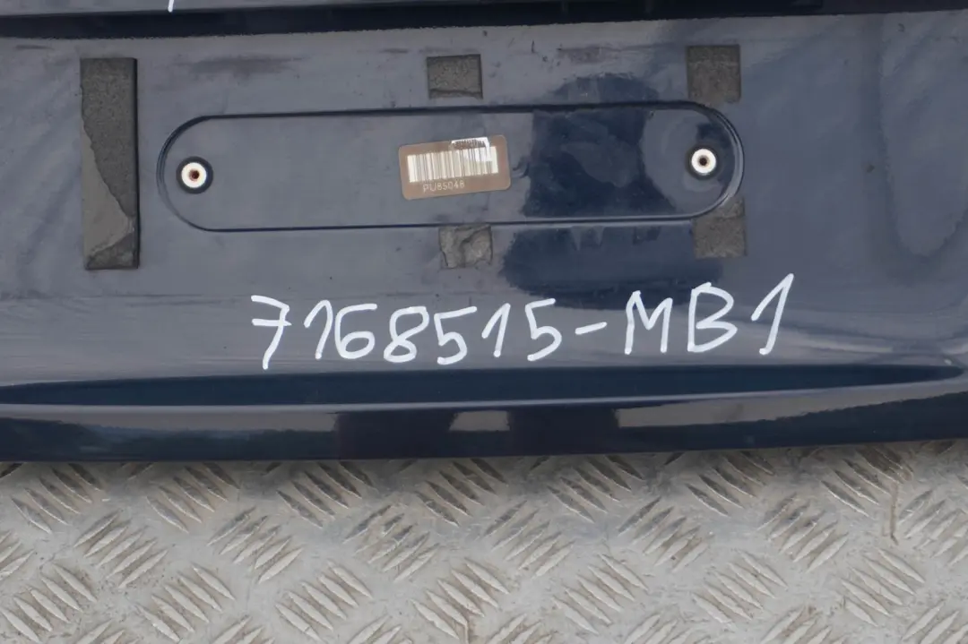 BMW E92 Klapa tylna tył bagażnika Monacoblau A35 - SKU 7168515-MB1 - Numer Części 7168515