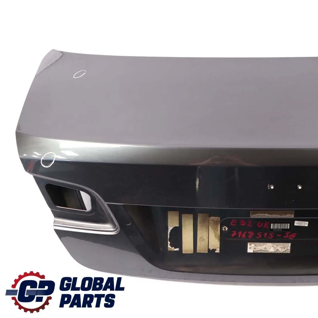 Boot Lid Rear Trunk Lid Sparkling Graphite Metallic to BMW E92 Coupe Tailgate with Part number 7168515 BMW E92 Coupe Tailgate Boot Lid Rear Trunk Lid Sparkling Graphite Metallic - SKU 7168515-SG1 - Part number 7168515