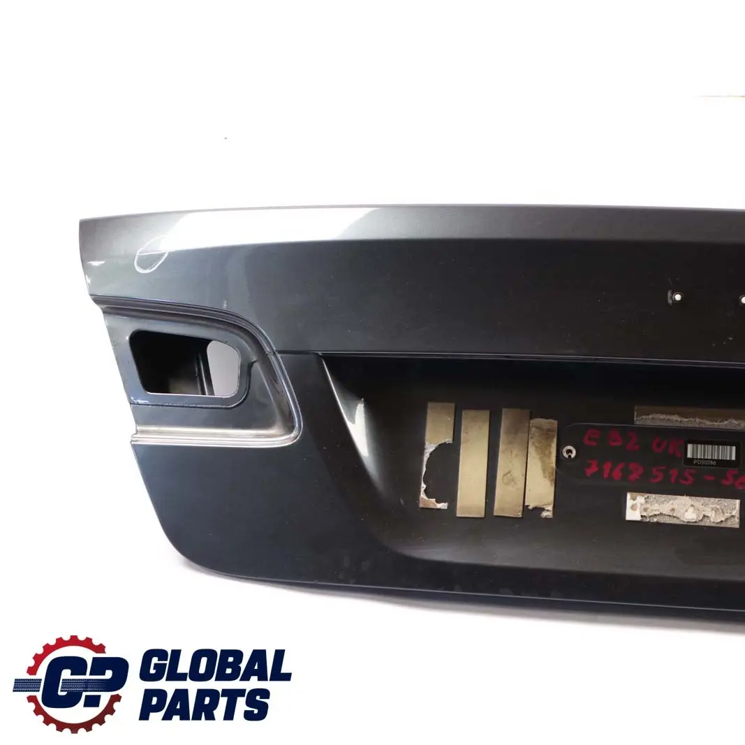 Boot Lid Rear Trunk Lid Sparkling Graphite Metallic to BMW E92 Coupe Tailgate with Part number 7168515 BMW E92 Coupe Tailgate Boot Lid Rear Trunk Lid Sparkling Graphite Metallic - SKU 7168515-SG1 - Part number 7168515
