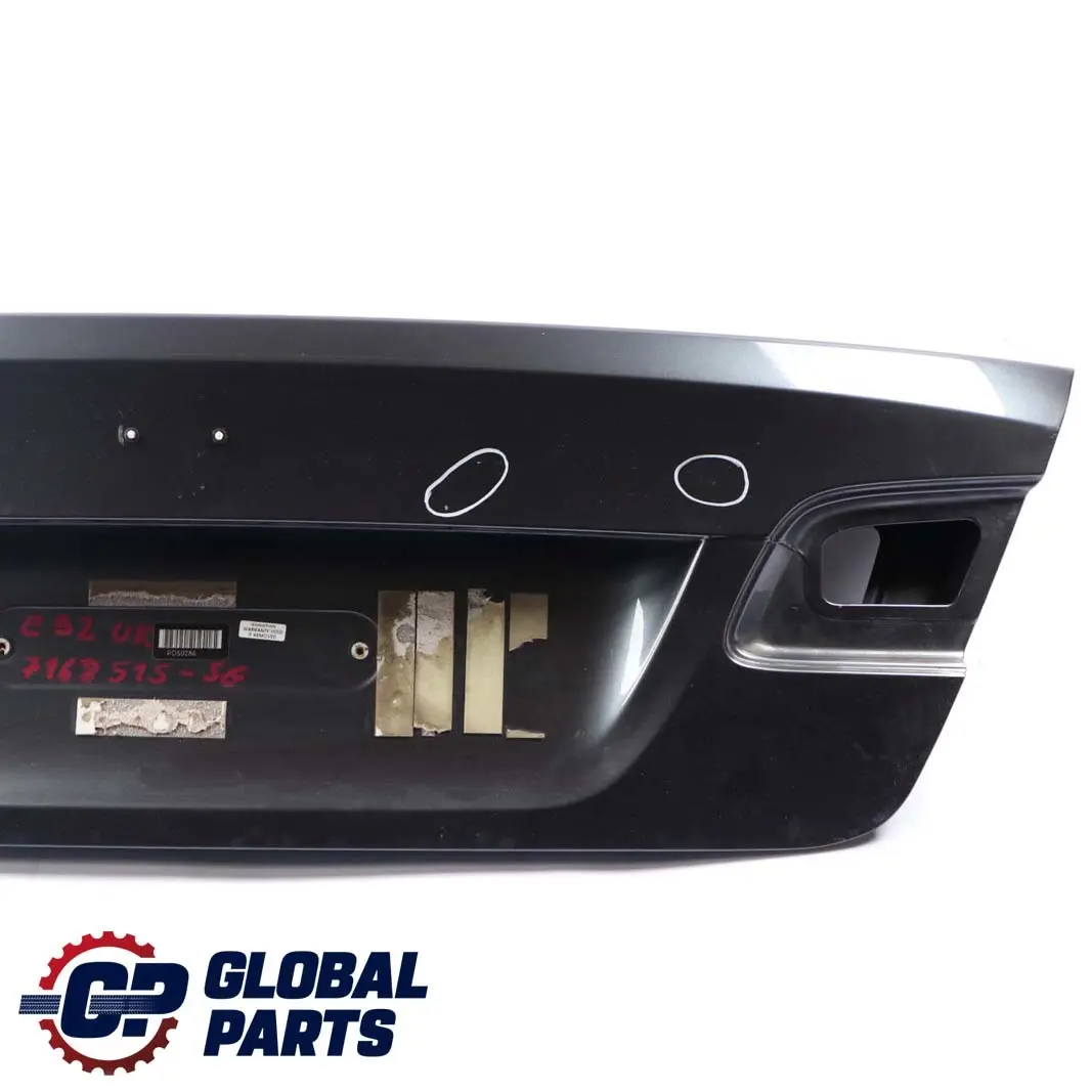Boot Lid Rear Trunk Lid Sparkling Graphite Metallic to BMW E92 Coupe Tailgate with Part number 7168515 BMW E92 Coupe Tailgate Boot Lid Rear Trunk Lid Sparkling Graphite Metallic - SKU 7168515-SG1 - Part number 7168515