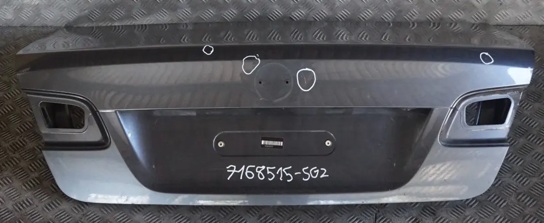 BMW 3 Series 2 E92 Coupé Tailgate Boot Lid Rear Lid Sparkling Graphite Metalli - SKU 7168515-SG2 - Part number 7168515