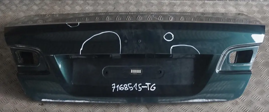 BMW 3 Series E92 Coupé Tailgate Boot Lid Rear Lid Tiefgruen Deep Green A43 - SKU 7168515-TG - Part number 7168515