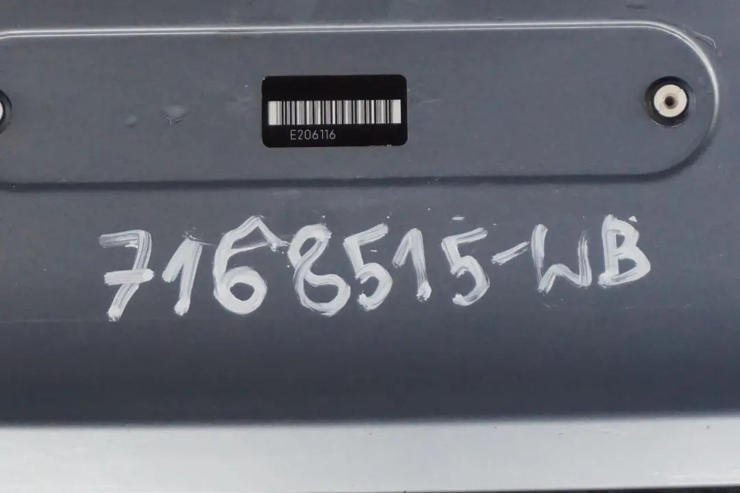 Coupé Tailgate Boot Lid Rear Lid Bluewater Blue Metallic - 89 to BMW 3 Series E92 with Part number 7168515 BMW 3 Series E92 Coupé Tailgate Boot Lid Rear Lid Bluewater Blue Metallic - 89 - SKU 7168515-WB - Part number 7168515