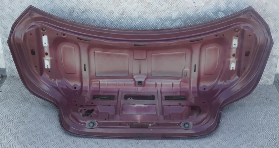 Trunk Boot Lid Tailgate Barberarot Barbera Red Metallic A39 to BMW 5 Series E60 LCI with Part number 7168761 BMW 5 Series E60 LCI Trunk Boot Lid Tailgate Barberarot Barbera Red Metallic A39 - SKU 7168761-BAR - Part number 7168761