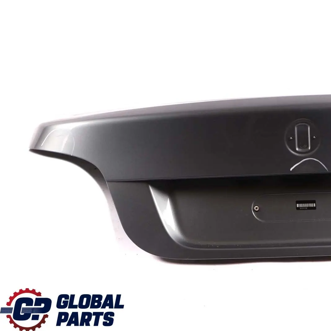 BMW 5 E60 LCI Trunk Boot Lid Tailgate Spacegrau Space Grey Metallic - A52 - SKU 7168761-SCG - Part number 7168761