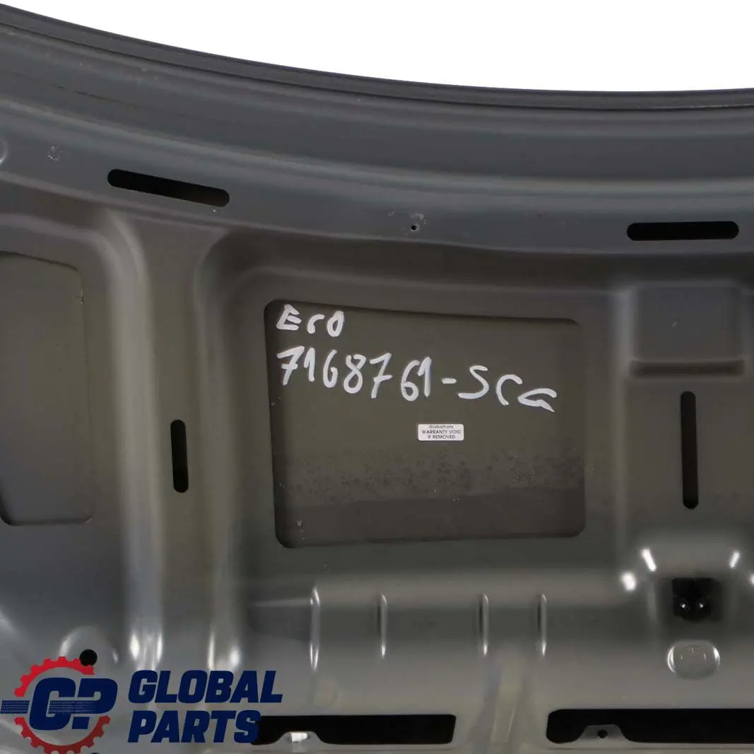 Trunk Boot Lid Tailgate Spacegrau Space Grey Metallic - A52 to BMW 5 E60 LCI with Part number 7168761 BMW 5 E60 LCI Trunk Boot Lid Tailgate Spacegrau Space Grey Metallic - A52 - SKU 7168761-SCG - Part number 7168761