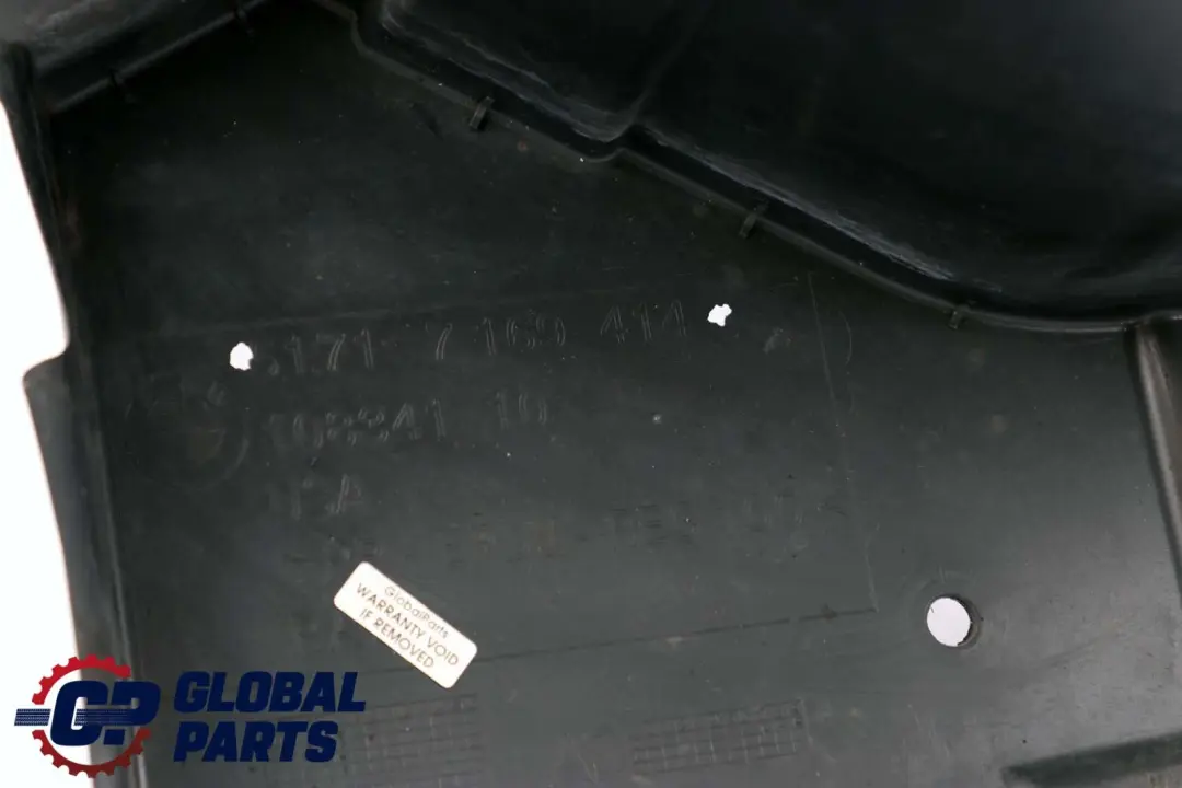 BMW X5 Series E70 Front Right O/S Wheel Arch Housing Cover Rear Section - SKU 7169414 - Part number 7169414