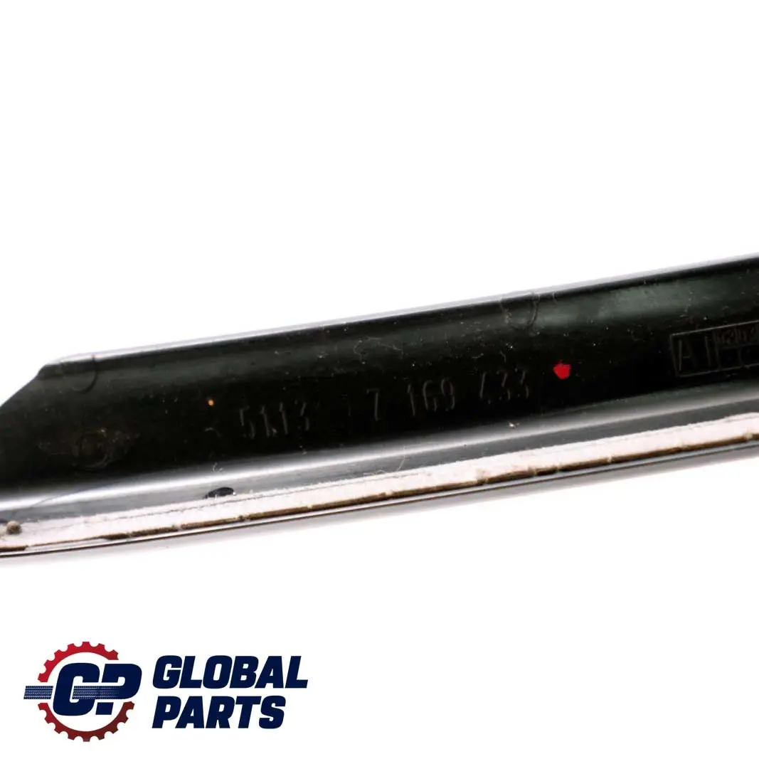 Tapa Columna Embellecedor Ventana Tira Izquierda Puerta para Mini R55 R56 con número de pieza 7169433 Mini R55 R56 Tapa Columna Embellecedor Ventana Tira Izquierda Puerta - SKU 7169433 - Número de pieza 7169433