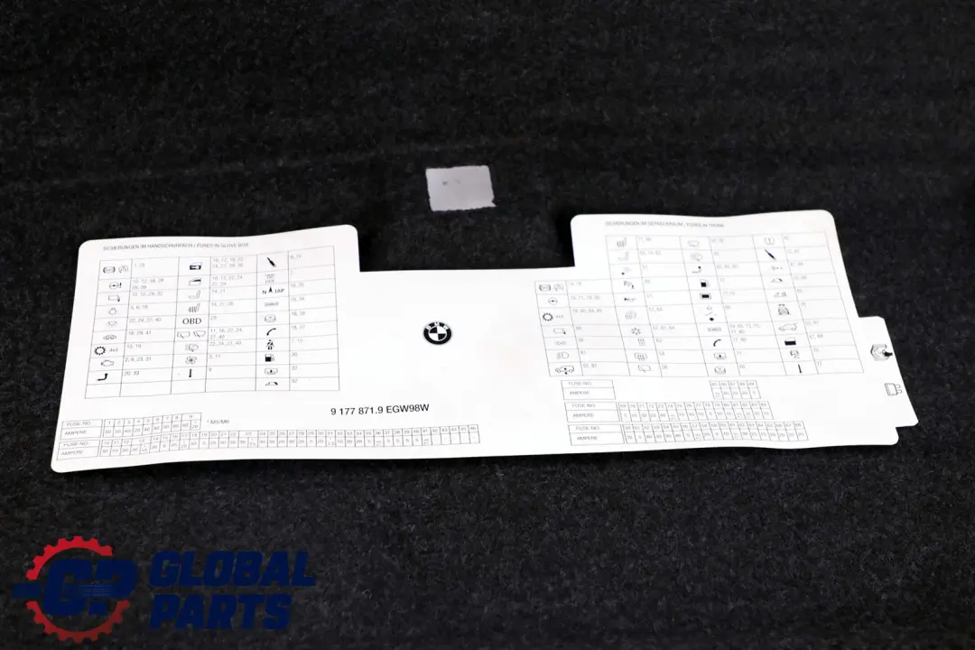 BMW 5 Series E60 LCI Rear Boot Trunk Lid Trim Panel Cover 5149 - SKU 7169470 - Part number 7169470