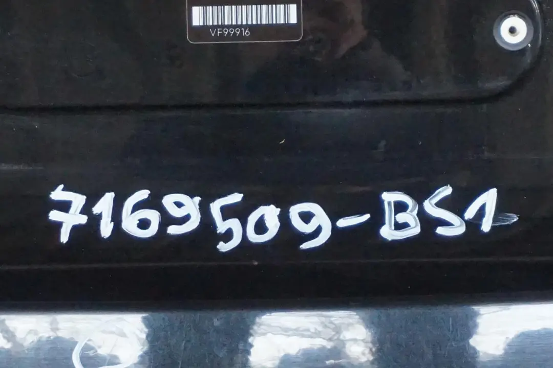 Bootlid Boot Lid Black Sapphire Metallic - 475 to BMW 1 E88 1 Cabrio Tailgate with Part number 7169509 BMW 1 E88 1 Cabrio Tailgate Bootlid Boot Lid Black Sapphire Metallic - 475 - SKU 7169509-BS1 - Part number 7169509