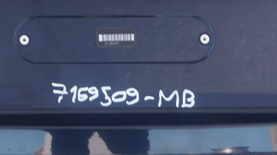 Bootlid Boot Lid Monacoblau Monaco Blue - A35 to BMW 1 Series E88 Cabrio Tailgate with Part number 7169509 BMW 1 Series E88 Cabrio Tailgate Bootlid Boot Lid Monacoblau Monaco Blue - A35 - SKU 7169509-MB - Part number 7169509