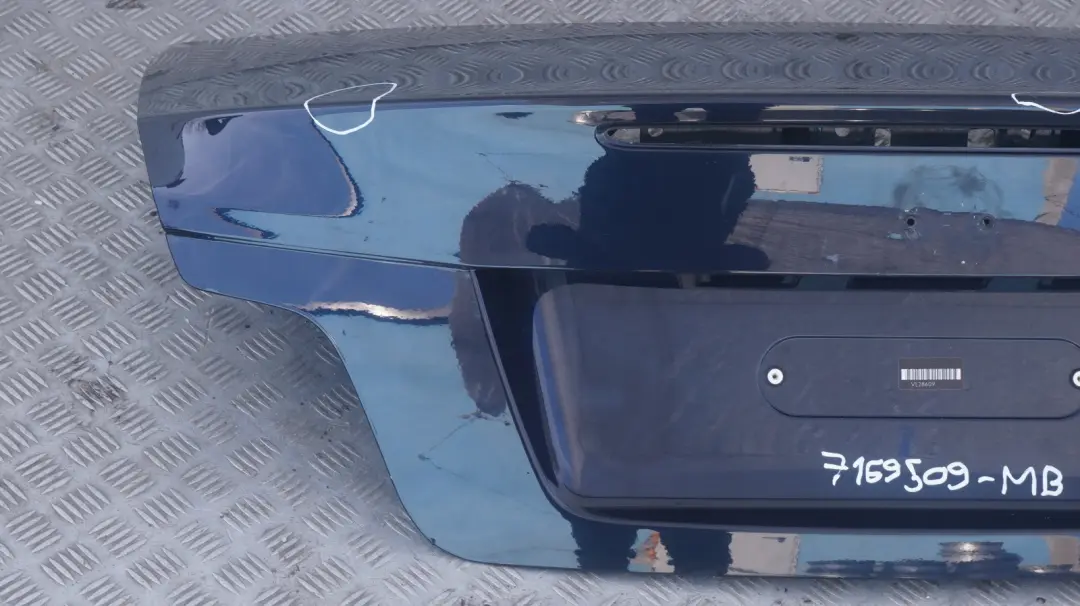 Bootlid Boot Lid Monacoblau Monaco Blue - A35 to BMW 1 Series E88 Cabrio Tailgate with Part number 7169509 BMW 1 Series E88 Cabrio Tailgate Bootlid Boot Lid Monacoblau Monaco Blue - A35 - SKU 7169509-MB - Part number 7169509