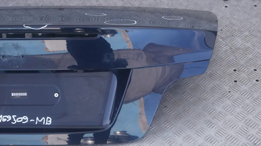 Bootlid Boot Lid Monacoblau Monaco Blue - A35 to BMW 1 Series E88 Cabrio Tailgate with Part number 7169509 BMW 1 Series E88 Cabrio Tailgate Bootlid Boot Lid Monacoblau Monaco Blue - A35 - SKU 7169509-MB - Part number 7169509