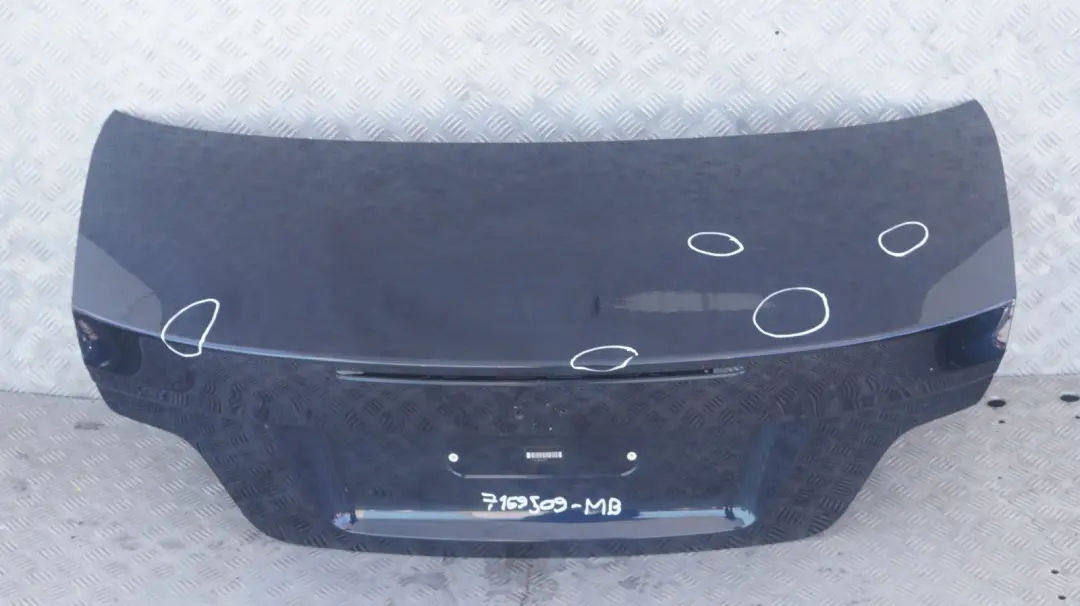 BMW E88 Klapa tylna tył bagażnika monacoblau A35 - SKU 7169509-MB - Numer Części 7169509