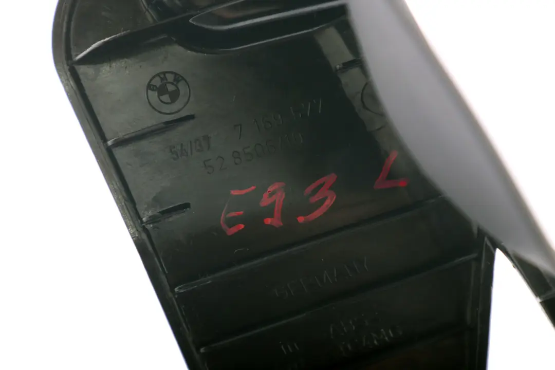 BMW E93 Osłona Boczek Bagażnika Lewy Tył - SKU 7169577 - Numer Części 7169577