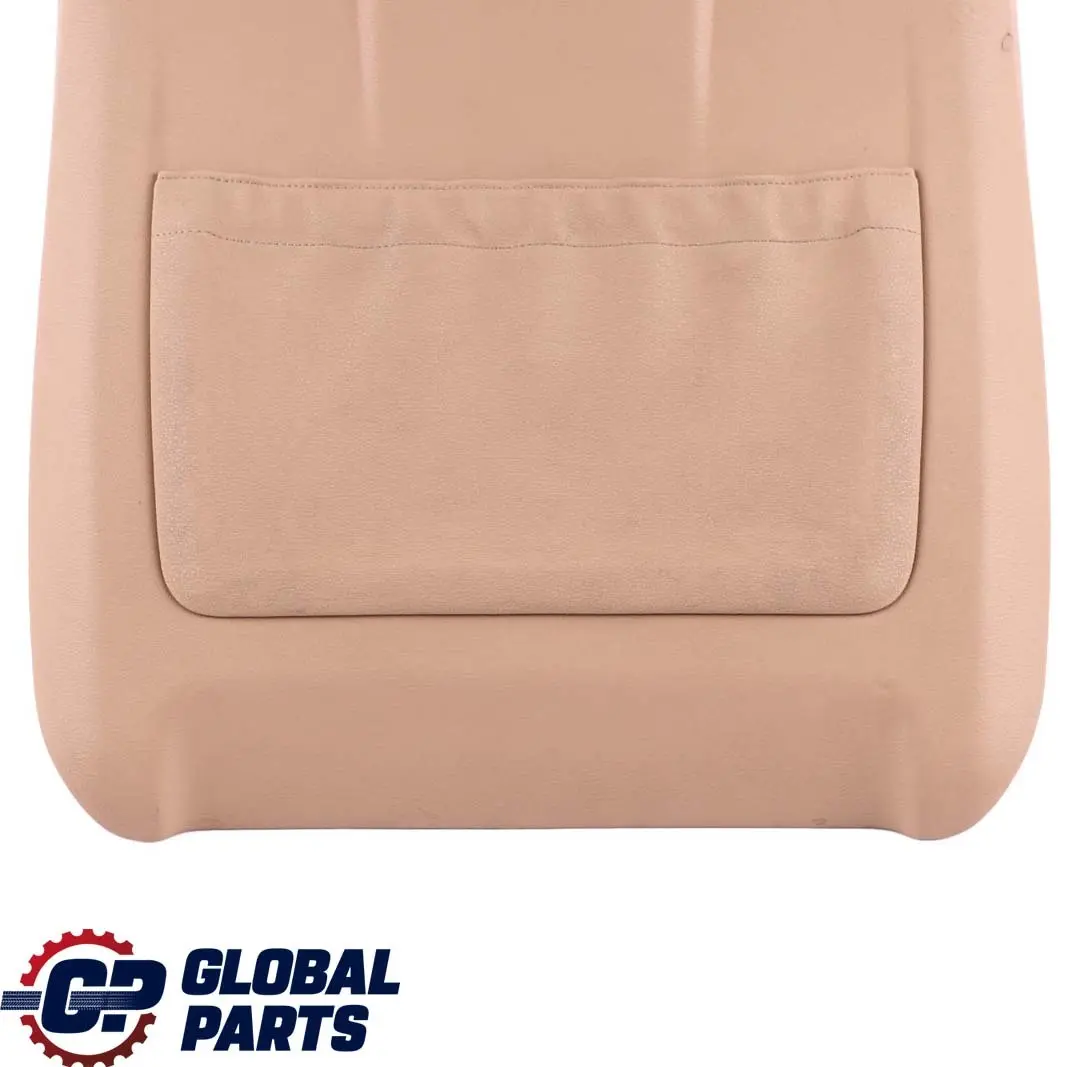 BMW X5 X6 E70 E71 1 Front Seat Backrest Rear Vinyl Back Panel Pocket Beige - SKU 7170177-1 - Part number 7170177