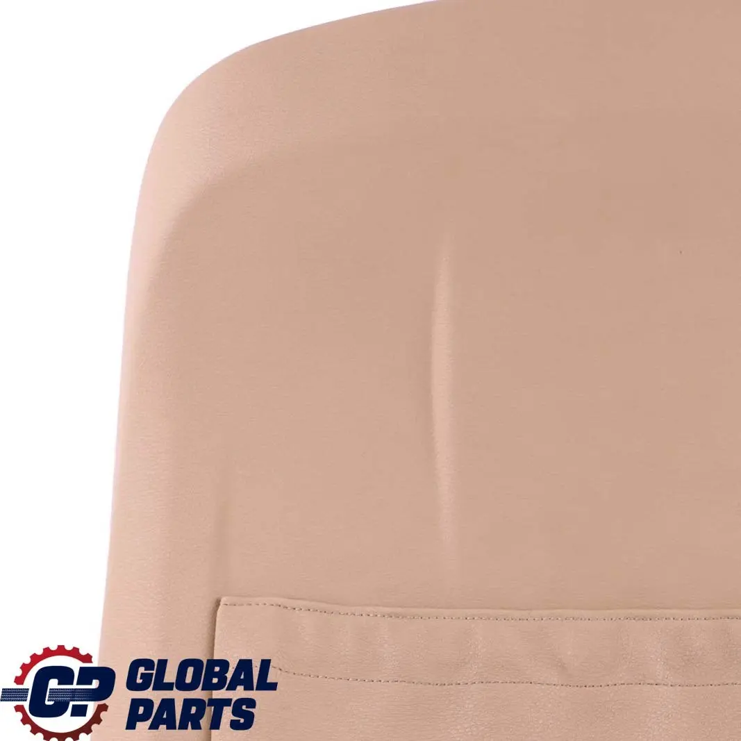 BMW X5 X6 E70 E71 1 Front Seat Backrest Rear Vinyl Back Panel Pocket Beige - SKU 7170177-1 - Part number 7170177