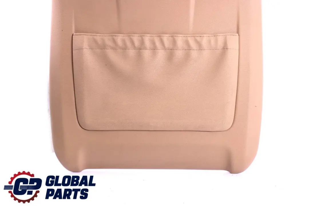 Front Seat Backrest Rear Vinyl Back Panel Pocket Beige to BMW X5 X6 E70 E71 with Part number 7170177 BMW X5 X6 E70 E71 Front Seat Backrest Rear Vinyl Back Panel Pocket Beige - SKU 7170177 - Part number 7170177