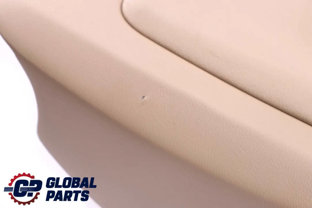 BMW X5 X6 E70 E71 Front Seat Backrest Rear Vinyl Back Panel Pocket Beige - SKU 7170177 - Part number 7170177