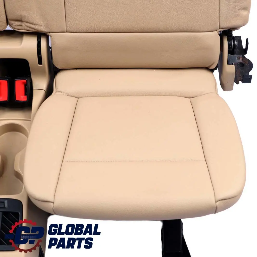 BMW X5 E70 Third Row Rear Seat Additional Seats Backrest Bench Beige Leather - SKU 7170217/7170218 - Part number 7170217/7170218