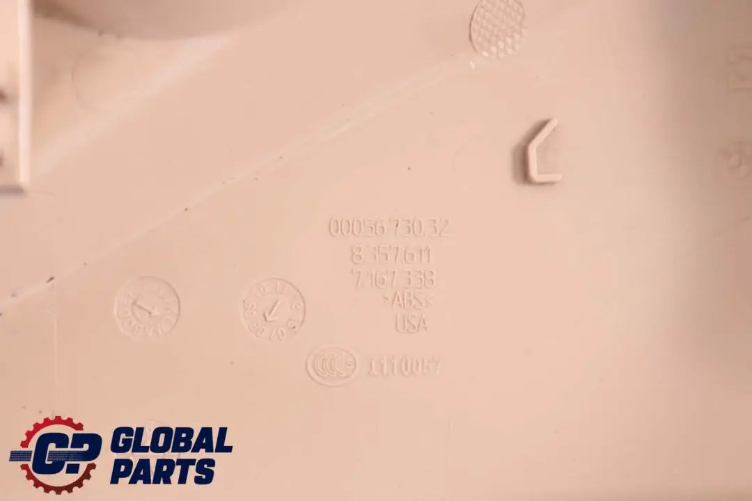BMW X5 X6 Series E70 E71 Front Seat Outer Right Trim Beige O/S - SKU 7170686 - Part number 8357611