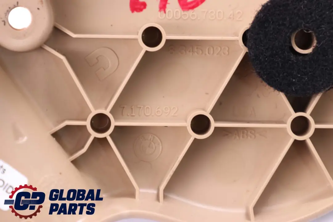 Blende Innen Rechts Sitz Vorn Beige 7170692 für BMW X5 X6 er E70 E71 mit Teilenummer 7170694 BMW X5 X6 er E70 E71 Blende Innen Rechts Sitz Vorn Beige 7170692 - SKU 7170694 - Teilenummer 7170694
