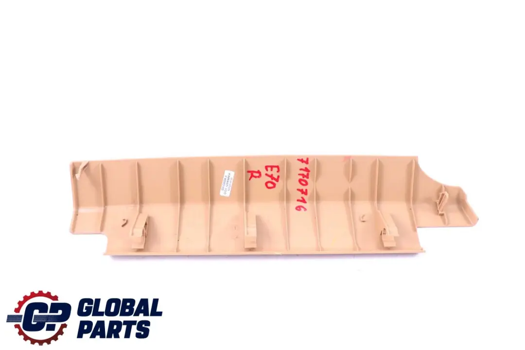 BMW X5 X6 Series E70 E71 Seat Finisher Upper Rail Trim Front Right O/S - SKU 7170716 - Part number 8345009