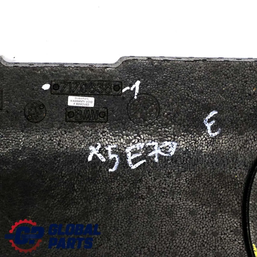 BMW X5 Series E70 1 Rear Seat Bench Couch Bowl Foam Pan Cushion - SKU 7170838-1 - Part number 7170838