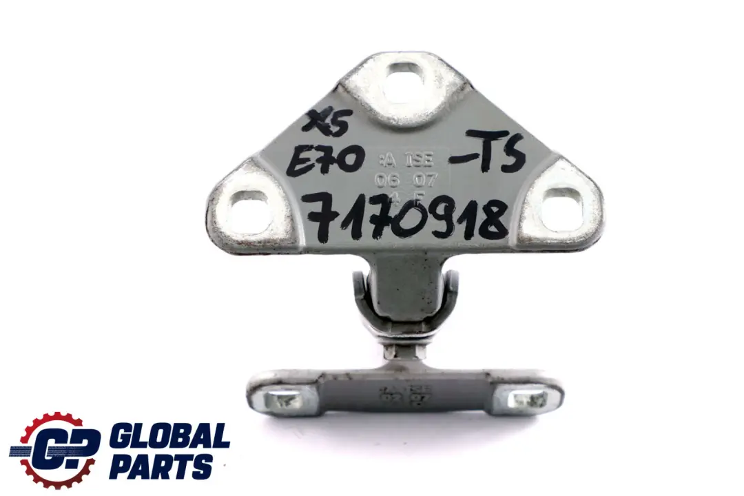 Charniere Hayon en Bas a Droite a Gauche Argent Titane Metallique pour BMW X5 E70 à propos du numéro de pièce 7170918 BMW X5 E70 Charniere Hayon en Bas a Droite a Gauche Argent Titane Metallique - SKU 7170918-TS - Numéro de pièce 7170918