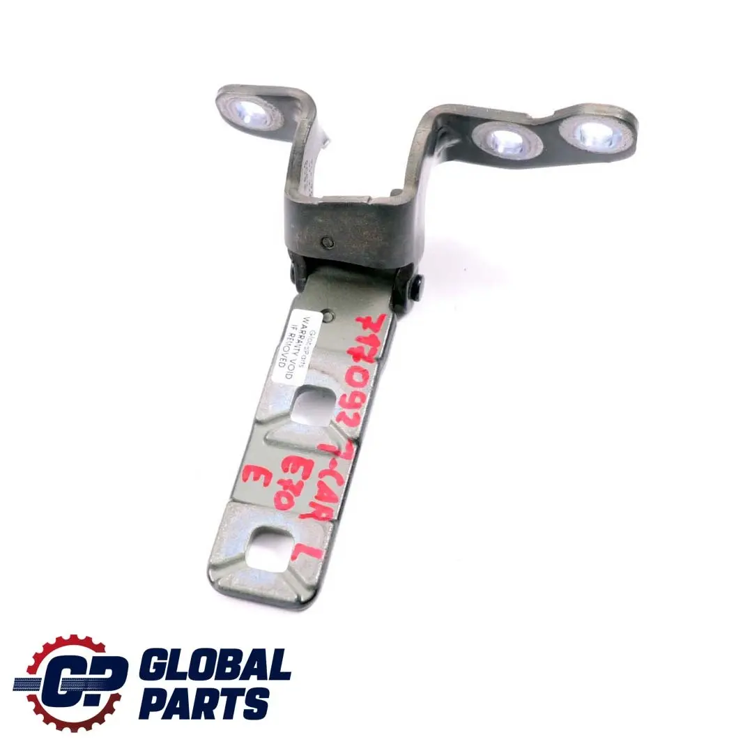 Charniere Hayon Haut a Gauche Noir de Carbone Metallique 416 pour BMW X5 E70 à propos du numéro de pièce 7170921 BMW X5 E70 Charniere Hayon Haut a Gauche Noir de Carbone Metallique 416 - SKU 7170921-CAR - Numéro de pièce 7170921