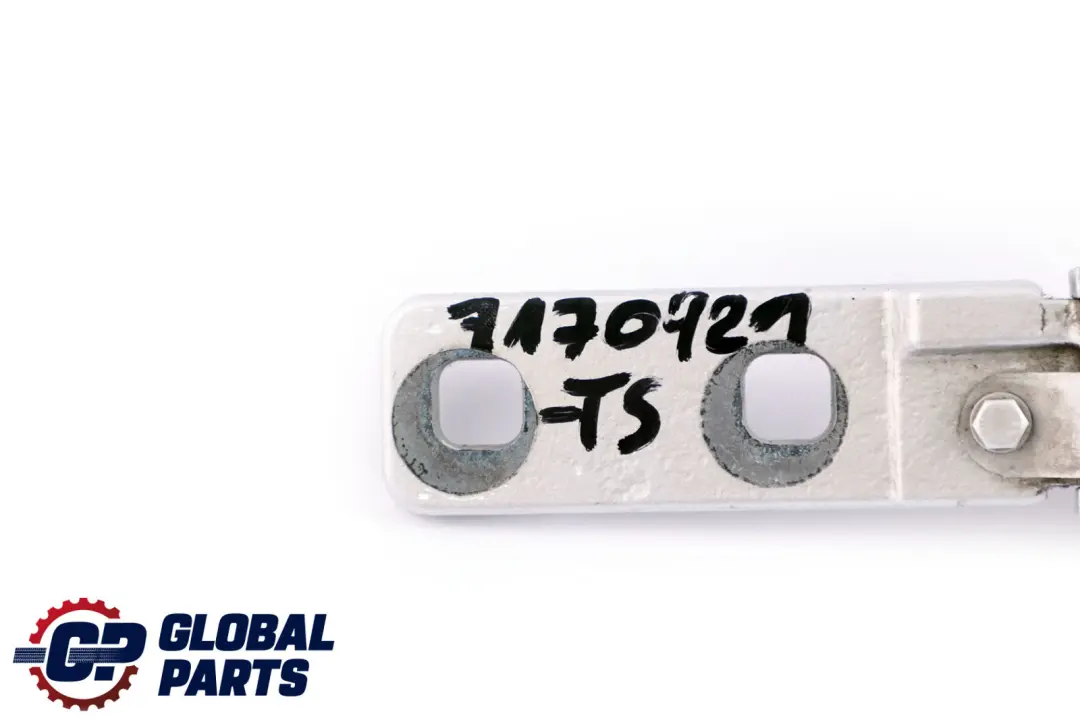 Scharnier Kofferraumdeckel oben links Titansilber Silber Metallic 354 für BMW X5 E70 mit Teilenummer 7170921 BMW X5 E70 Scharnier Kofferraumdeckel oben links Titansilber Silber Metallic 354 - SKU 7170921-TS - Teilenummer 7170921