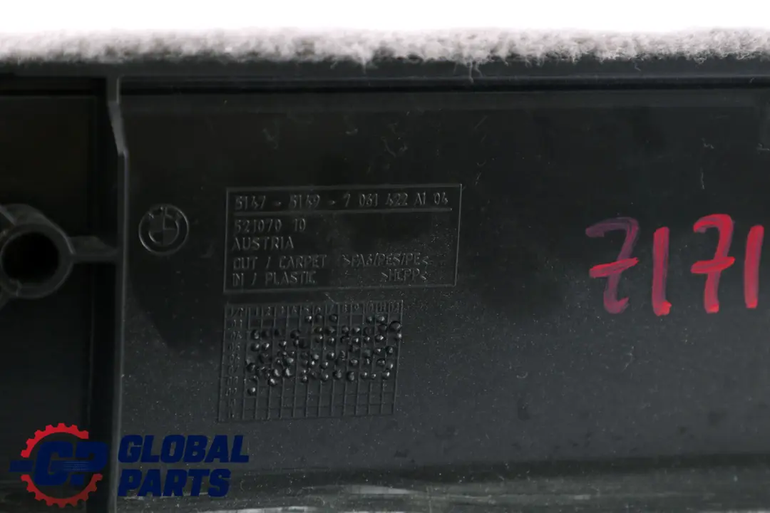 Light Trunk Lid Grey Grau 7061422 to BMW 5 Series E61 E61N LCI Cover Rear with Part number 7171038 BMW 5 Series E61 E61N LCI Cover Rear Light Trunk Lid Grey Grau 7061422 - SKU 7171039 - Part number 7171038