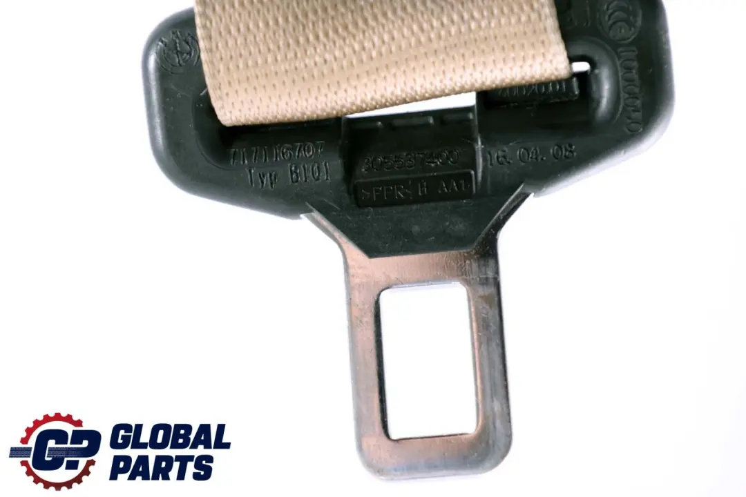 Sicherheitsgurt BMW X5 X6 E70 E71 Vorne Links Oberer Gurt Beige für mit Teilenummer 7171167 Sicherheitsgurt BMW X5 X6 E70 E71 Vorne Links Oberer Gurt Beige - SKU 7171167 - Teilenummer 7171167